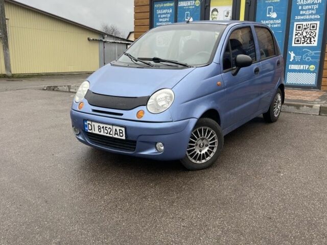 Синій Деу Матіз, об'ємом двигуна 8 л та пробігом 74 тис. км за 2750 $, фото 1 на Automoto.ua