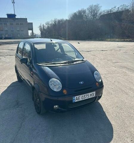 Синий Дэу Матиз, объемом двигателя 0.8 л и пробегом 150 тыс. км за 2800 $, фото 1 на Automoto.ua