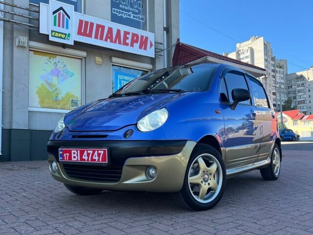 Синій Деу Матіз, об'ємом двигуна 1 л та пробігом 135 тис. км за 2847 $, фото 1 на Automoto.ua