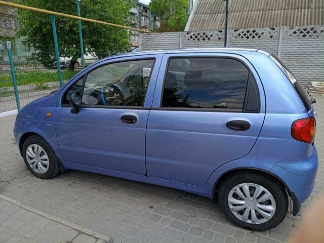 Синий Дэу Матиз, объемом двигателя 0.8 л и пробегом 56 тыс. км за 3300 $, фото 1 на Automoto.ua