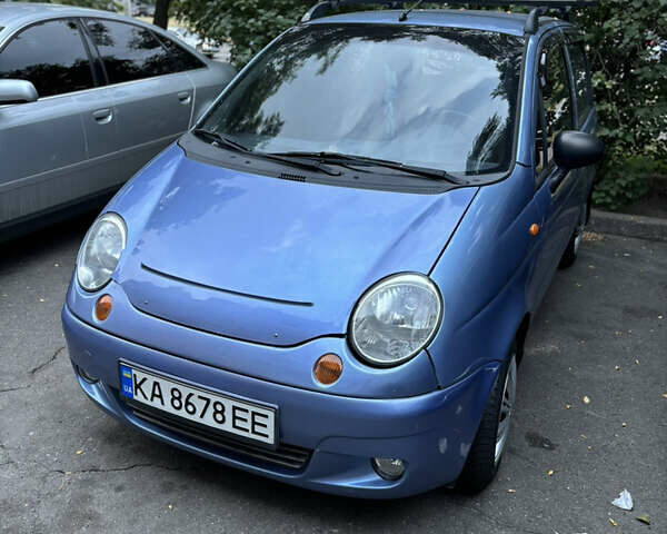 Синий Дэу Матиз, объемом двигателя 0.8 л и пробегом 149 тыс. км за 3150 $, фото 1 на Automoto.ua