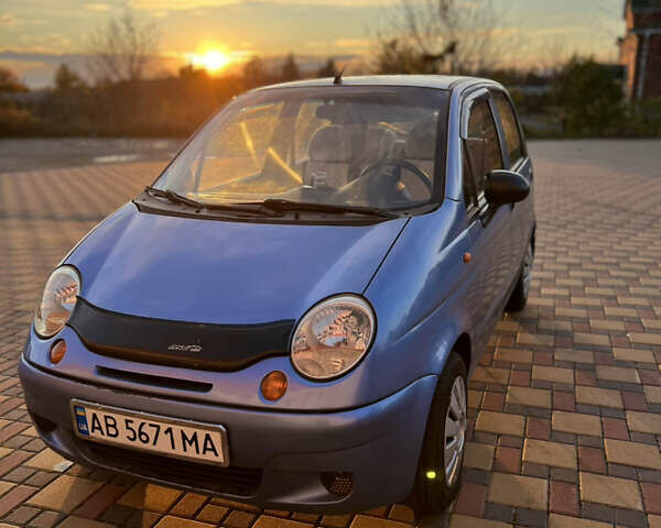 Синий Дэу Матиз, объемом двигателя 0.8 л и пробегом 108 тыс. км за 2000 $, фото 1 на Automoto.ua