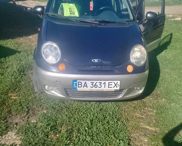 Синий Дэу Матиз, объемом двигателя 1 л и пробегом 176 тыс. км за 2100 $, фото 1 на Automoto.ua