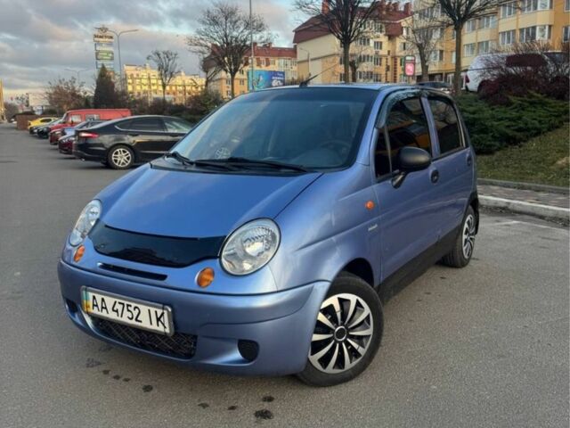 Синій Деу Матіз, об'ємом двигуна 0.8 л та пробігом 124 тис. км за 2200 $, фото 1 на Automoto.ua