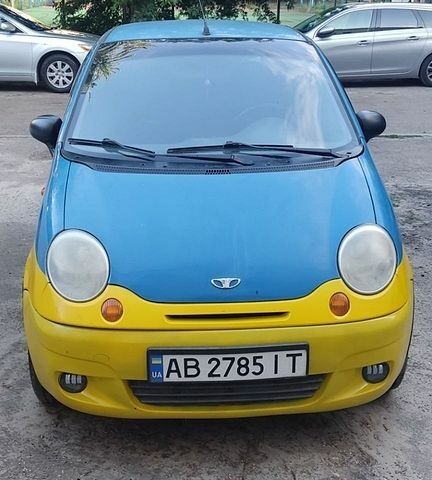 Синий Дэу Матиз, объемом двигателя 1 л и пробегом 118 тыс. км за 2200 $, фото 1 на Automoto.ua