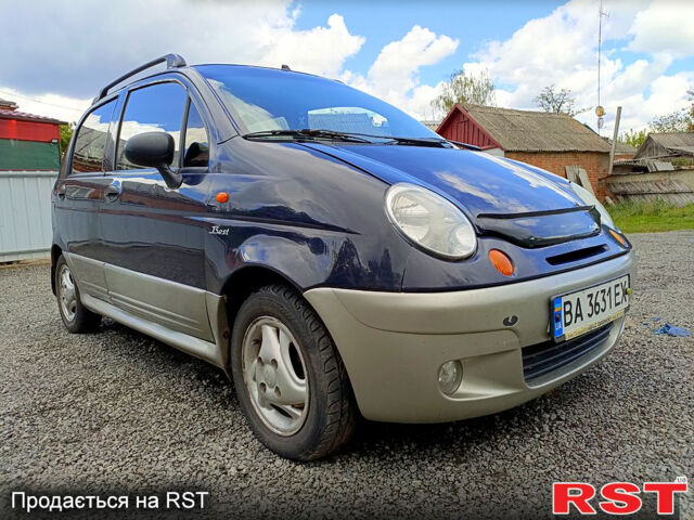 Синий Дэу Матиз, объемом двигателя 1 л и пробегом 0 тыс. км за 1700 $, фото 1 на Automoto.ua