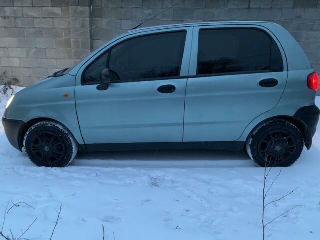 Синій Деу Матіз, об'ємом двигуна 0.8 л та пробігом 250 тис. км за 1200 $, фото 1 на Automoto.ua