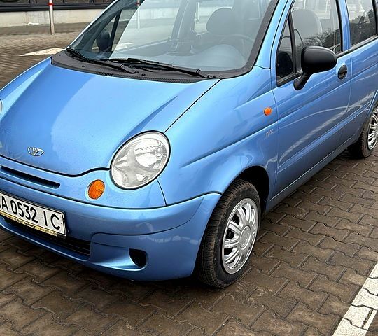Синій Деу Матіз, об'ємом двигуна 0.8 л та пробігом 77 тис. км за 3500 $, фото 1 на Automoto.ua