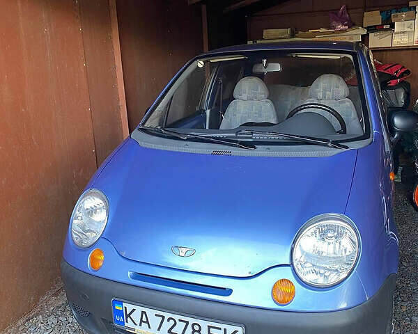 Синій Деу Матіз, об'ємом двигуна 0.8 л та пробігом 126 тис. км за 1800 $, фото 1 на Automoto.ua