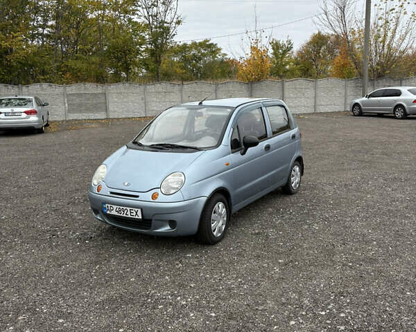 Синий Дэу Матиз, объемом двигателя 0.8 л и пробегом 85 тыс. км за 2700 $, фото 1 на Automoto.ua