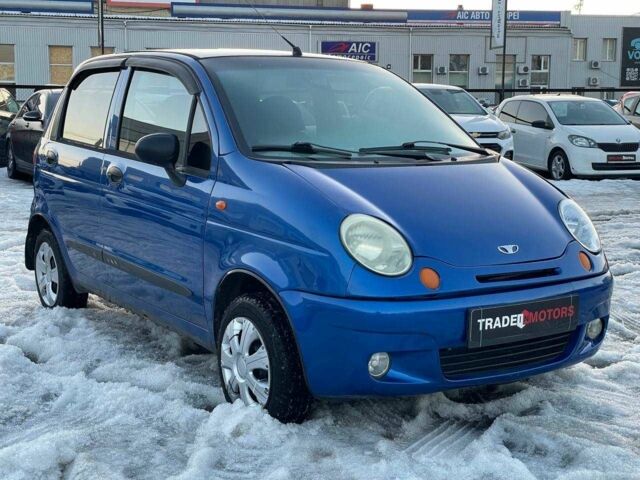 Синій Деу Матіз, об'ємом двигуна 0.8 л та пробігом 100 тис. км за 1990 $, фото 1 на Automoto.ua