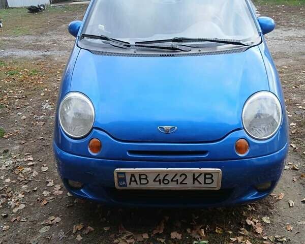 Синий Дэу Матиз, объемом двигателя 0.8 л и пробегом 317 тыс. км за 2300 $, фото 1 на Automoto.ua