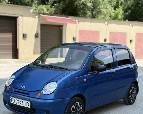 Синий Дэу Матиз, объемом двигателя 0.8 л и пробегом 112 тыс. км за 2700 $, фото 1 на Automoto.ua
