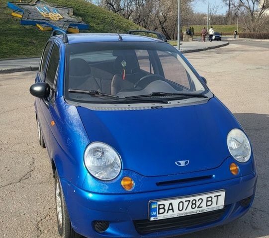 Синий Дэу Матиз, объемом двигателя 0.8 л и пробегом 81 тыс. км за 2300 $, фото 1 на Automoto.ua