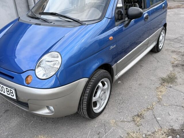 Синій Деу Матіз, об'ємом двигуна 1 л та пробігом 68 тис. км за 3700 $, фото 1 на Automoto.ua