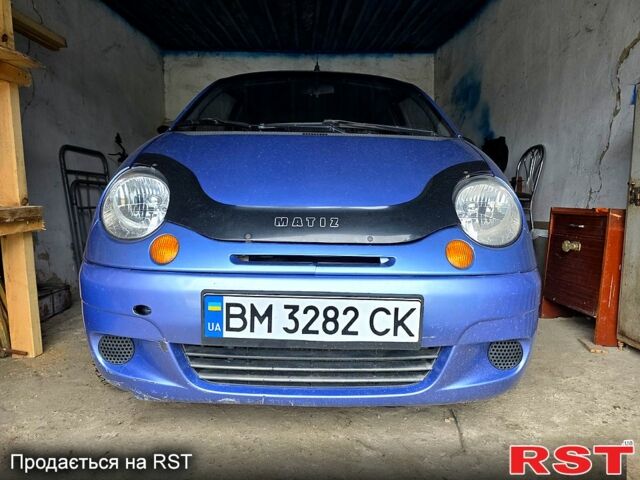 Синий Дэу Матиз, объемом двигателя 0.8 л и пробегом 100 тыс. км за 2800 $, фото 1 на Automoto.ua