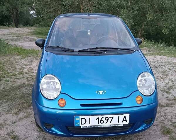 Синий Дэу Матиз, объемом двигателя 0.8 л и пробегом 168 тыс. км за 2500 $, фото 1 на Automoto.ua