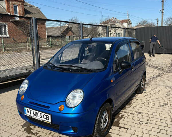 Синій Деу Матіз, об'ємом двигуна 0.8 л та пробігом 92 тис. км за 2100 $, фото 1 на Automoto.ua