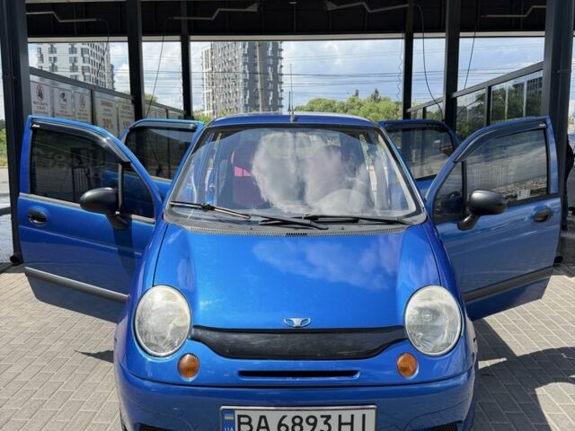 Синий Дэу Матиз, объемом двигателя 0.8 л и пробегом 14 тыс. км за 2500 $, фото 1 на Automoto.ua