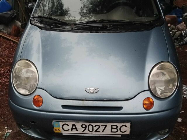 Синій Деу Матіз, об'ємом двигуна 8 л та пробігом 119 тис. км за 1400 $, фото 1 на Automoto.ua