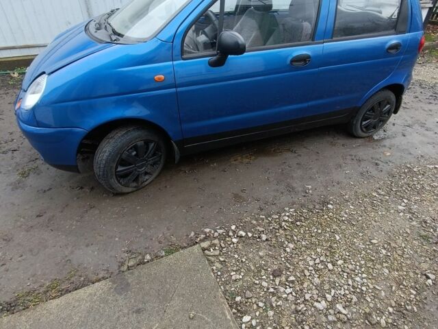 Синий Дэу Матиз, объемом двигателя 8 л и пробегом 108 тыс. км за 1450 $, фото 1 на Automoto.ua