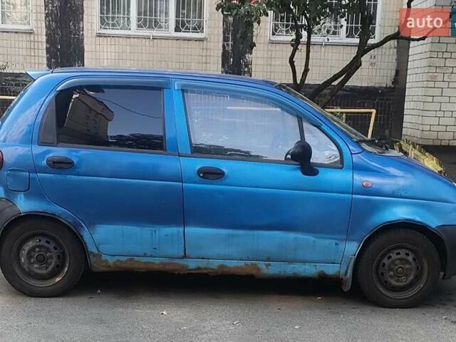 Синій Деу Матіз, об'ємом двигуна 0.8 л та пробігом 250 тис. км за 1300 $, фото 1 на Automoto.ua