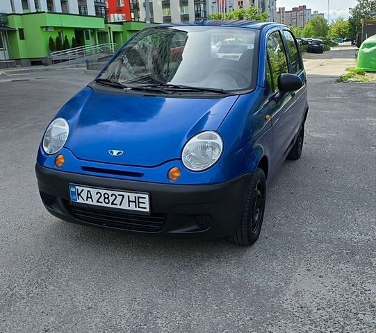 Синий Дэу Матиз, объемом двигателя 0.8 л и пробегом 132 тыс. км за 1899 $, фото 1 на Automoto.ua