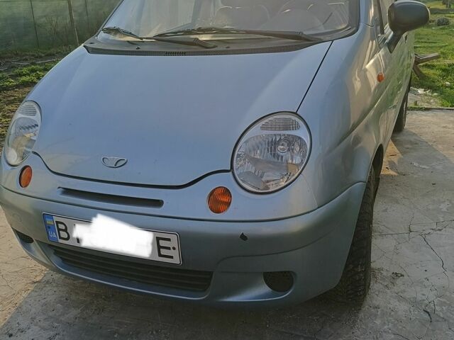 Синий Дэу Матиз, объемом двигателя 8 л и пробегом 64 тыс. км за 2600 $, фото 1 на Automoto.ua