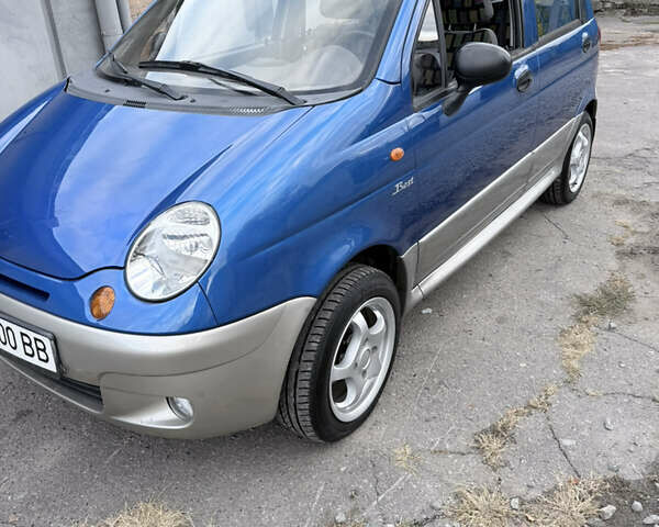 Синій Деу Матіз, об'ємом двигуна 1 л та пробігом 68 тис. км за 3700 $, фото 1 на Automoto.ua