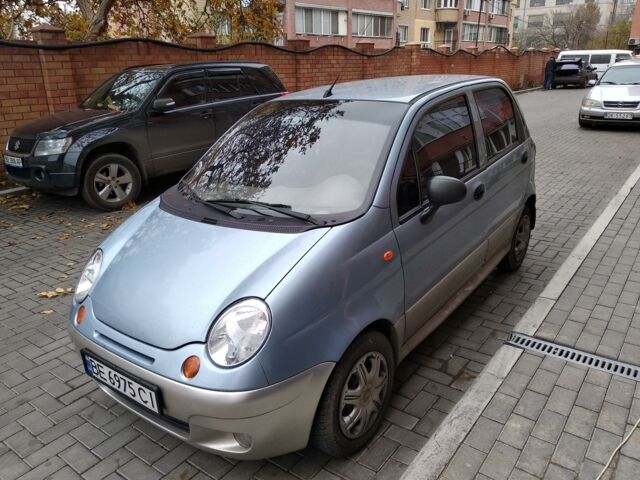 Синій Деу Матіз, об'ємом двигуна 1 л та пробігом 75 тис. км за 3600 $, фото 1 на Automoto.ua