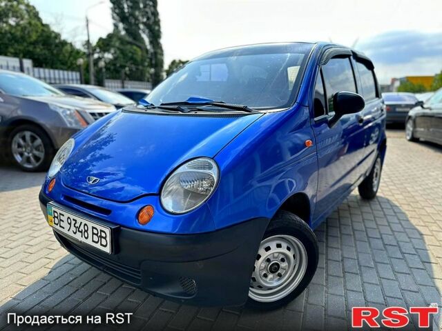 Синій Деу Матіз, об'ємом двигуна 0.8 л та пробігом 1200 тис. км за 2399 $, фото 1 на Automoto.ua