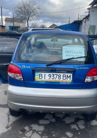 Синій Деу Матіз, об'ємом двигуна 0 л та пробігом 35 тис. км за 3200 $, фото 1 на Automoto.ua