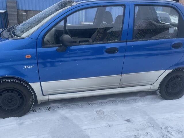 Синій Деу Матіз, об'ємом двигуна 1 л та пробігом 35 тис. км за 3300 $, фото 1 на Automoto.ua