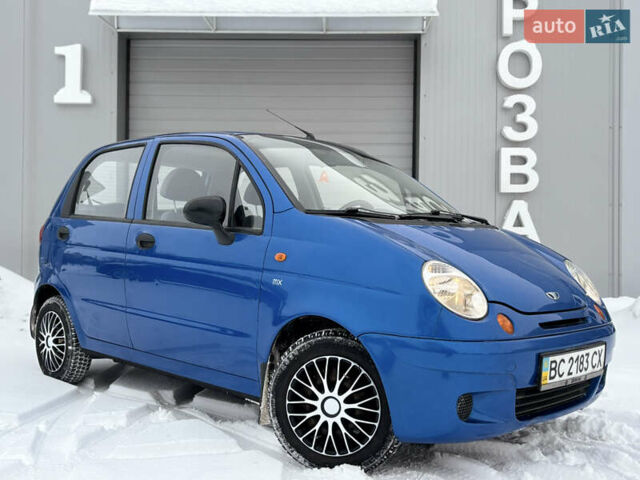Синий Дэу Матиз, объемом двигателя 0.8 л и пробегом 50 тыс. км за 2900 $, фото 1 на Automoto.ua