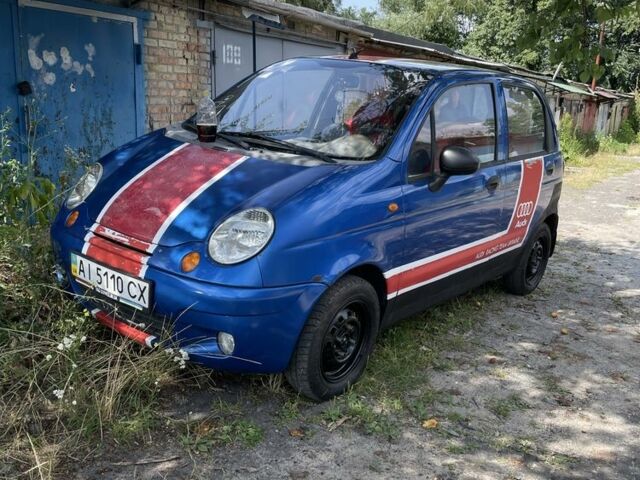 Синій Деу Матіз, об'ємом двигуна 0.8 л та пробігом 200 тис. км за 900 $, фото 1 на Automoto.ua