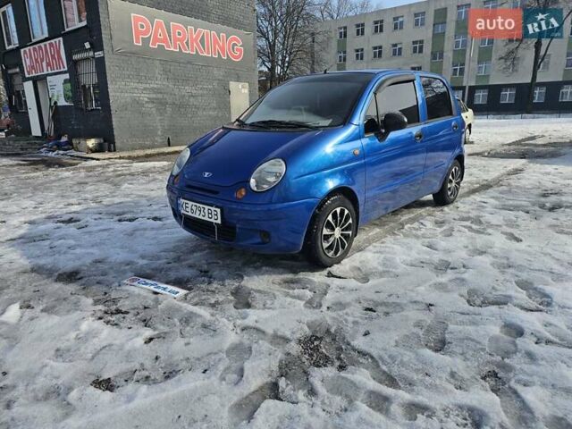 Синій Деу Матіз, об'ємом двигуна 0.8 л та пробігом 88 тис. км за 2999 $, фото 1 на Automoto.ua