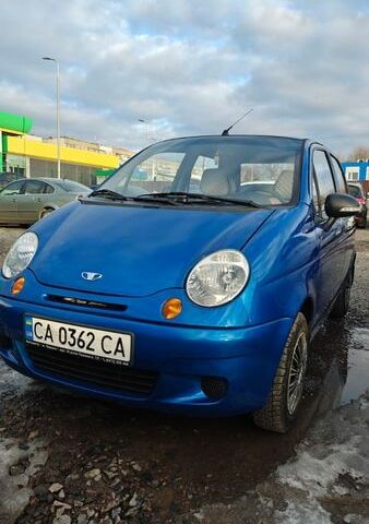 Синий Дэу Матиз, объемом двигателя 0.8 л и пробегом 42 тыс. км за 3000 $, фото 1 на Automoto.ua