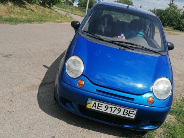 Синій Деу Матіз, об'ємом двигуна 7 л та пробігом 286 тис. км за 3650 $, фото 1 на Automoto.ua