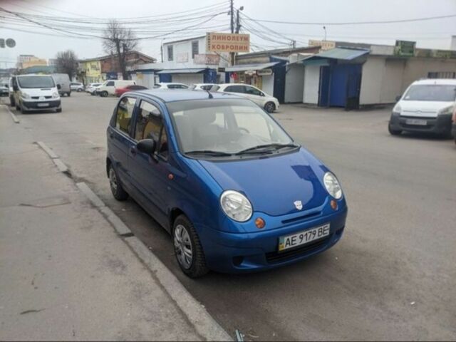 Синій Деу Матіз, об'ємом двигуна 8 л та пробігом 83 тис. км за 2300 $, фото 1 на Automoto.ua