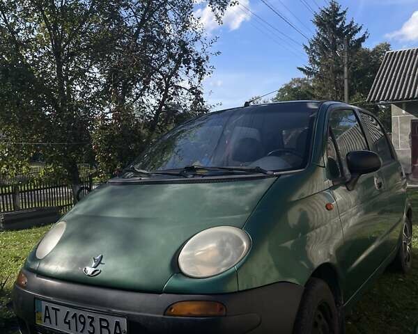 Зелений Деу Матіз, об'ємом двигуна 0.8 л та пробігом 202 тис. км за 1550 $, фото 1 на Automoto.ua