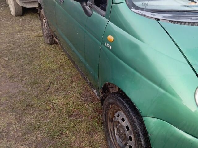 Зелений Деу Матіз, об'ємом двигуна 0 л та пробігом 200 тис. км за 300 $, фото 1 на Automoto.ua