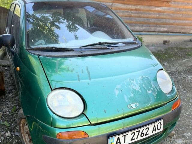 Зелений Деу Матіз, об'ємом двигуна 0.8 л та пробігом 200 тис. км за 300 $, фото 1 на Automoto.ua