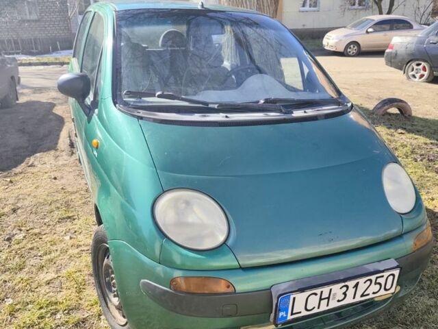 Зеленый Дэу Матиз, объемом двигателя 0 л и пробегом 147 тыс. км за 1050 $, фото 1 на Automoto.ua