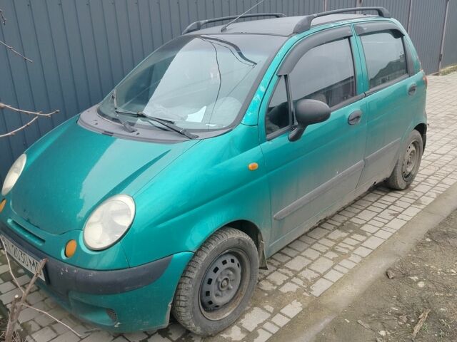 Зелений Деу Матіз, об'ємом двигуна 0.8 л та пробігом 200 тис. км за 850 $, фото 1 на Automoto.ua