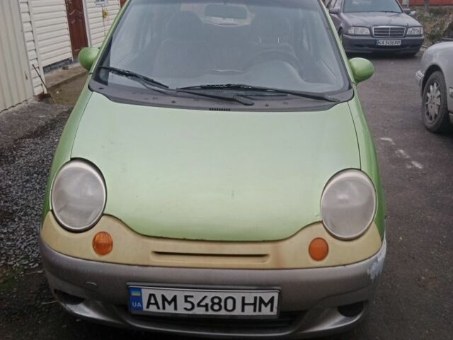 Зелений Деу Матіз, об'ємом двигуна 0.8 л та пробігом 92 тис. км за 1575 $, фото 1 на Automoto.ua