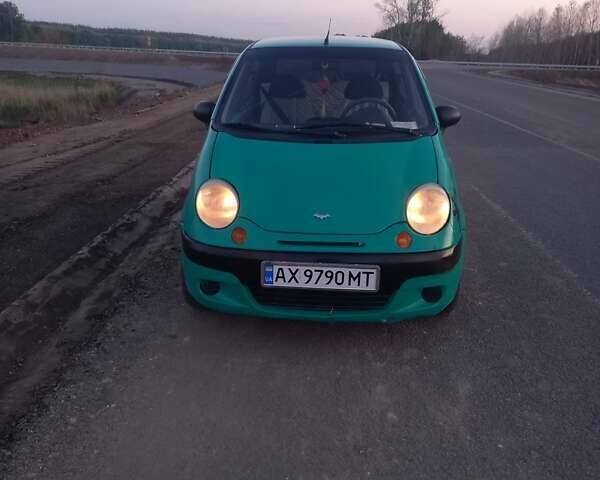 Зелений Деу Матіз, об'ємом двигуна 0.8 л та пробігом 265 тис. км за 1700 $, фото 1 на Automoto.ua