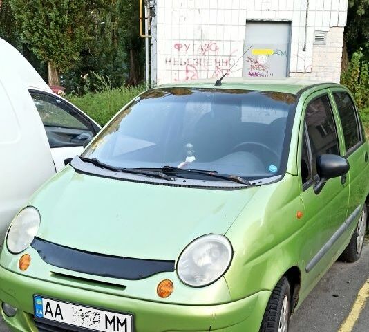 Зелений Деу Матіз, об'ємом двигуна 8 л та пробігом 200 тис. км за 1400 $, фото 1 на Automoto.ua