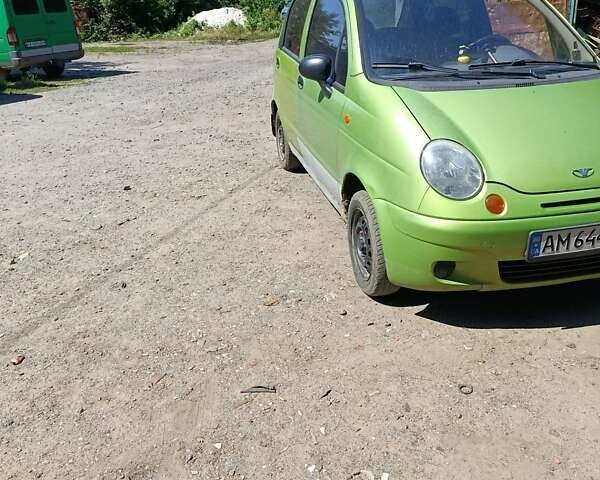 Зелений Деу Матіз, об'ємом двигуна 8 л та пробігом 121 тис. км за 1300 $, фото 1 на Automoto.ua