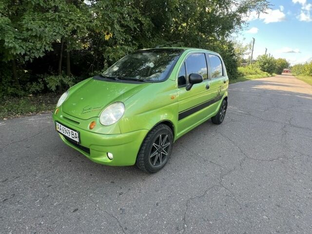 Зеленый Дэу Матиз, объемом двигателя 1.4 л и пробегом 140 тыс. км за 1800 $, фото 1 на Automoto.ua