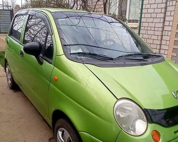 Зелений Деу Матіз, об'ємом двигуна 0.8 л та пробігом 124 тис. км за 2700 $, фото 1 на Automoto.ua